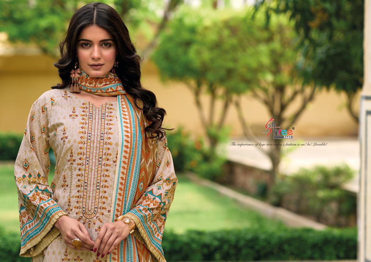 Riwaz By Shree Embroidery Pure Cotton Pakistani Suits Wholesale Shop IN Surat